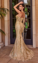 Long Formal Dress CB131 by Ladivine