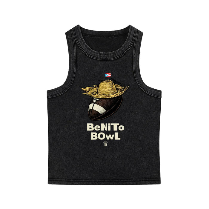 Benito Bowl Snow Washed Tank Top