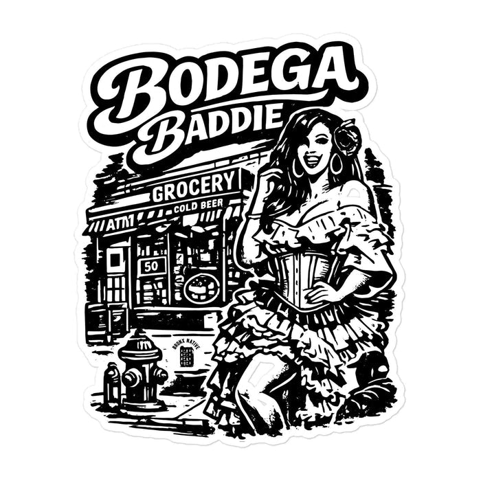 Bodega Baddie Die-Cut Sticker by Bronx Native