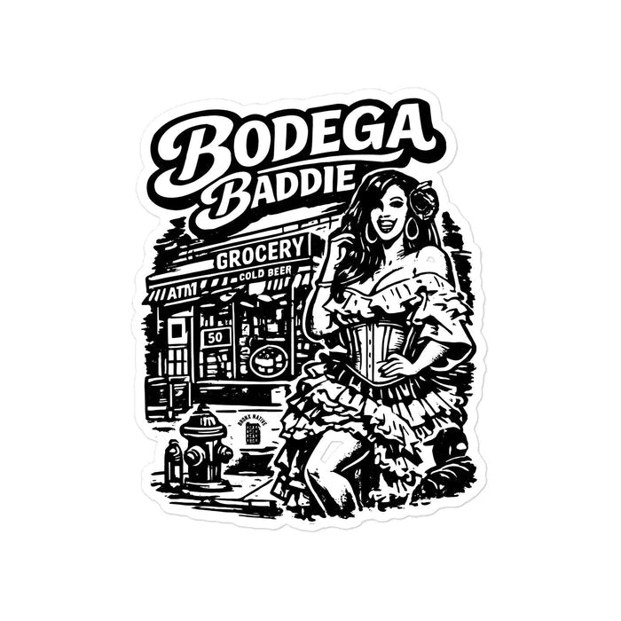 Bodega Baddie Die-Cut Sticker by Bronx Native