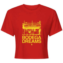 Bodega Dreams Womens Ideal Crop Top