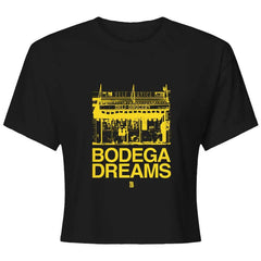 Bodega Dreams Womens Ideal Crop Top