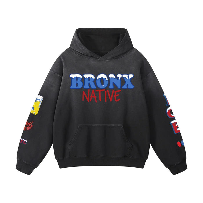 Bodega Essentials Heavyweight Sunfade Oversized Hoodie