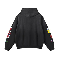 Bodega Essentials Heavyweight Sunfade Oversized Hoodie