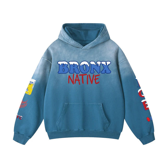 Bodega Essentials Heavyweight Sunfade Oversized Hoodie