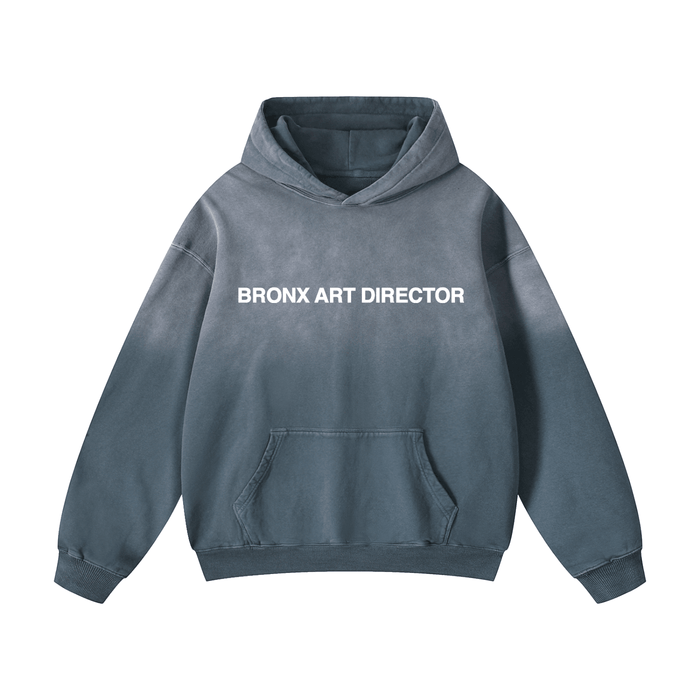 Bronx Art Director Heavyweight Sunfade Oversized Hoodie by Bronx Native for New York summer