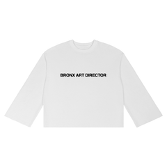 Bronx Art Director Unisex Waffle Raw Edge T-Shirt by Bronx Native for New York summer