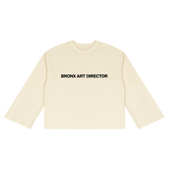 Bronx Art Director Unisex Waffle Raw Edge T-Shirt by Bronx Native for New York summer