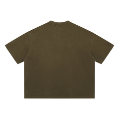 Bronx Coded Unisex Sun Fade Distressed Boxy T-Shirt by Bronx Native for New York summer