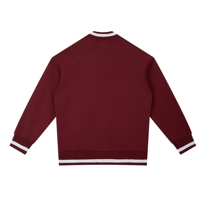 Bronx Dad Contrast Piping Zip Coaches Bomber Jacket by Bronx Native
