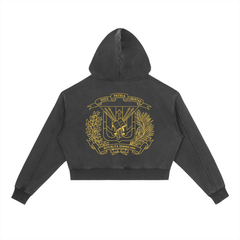 Bronx Dominican Women's Vintage Washed Heavyweight Hoodie by Bronx Native