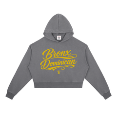 Bronx Dominican Women's Vintage Washed Heavyweight Hoodie by Bronx Native
