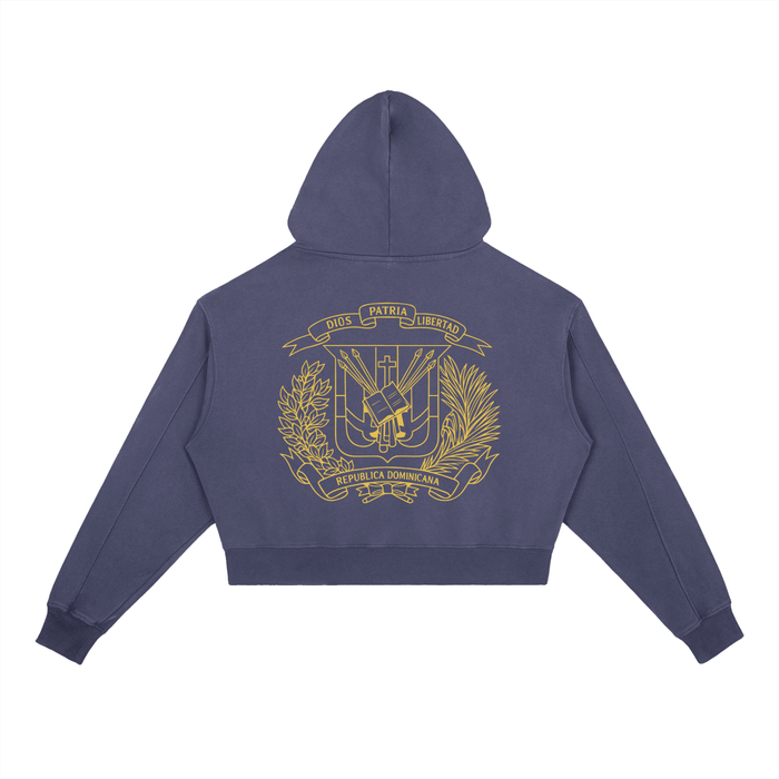 Bronx Dominican Women's Vintage Washed Heavyweight Hoodie by Bronx Native