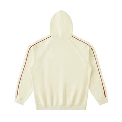 Bronx Love Contrast Piping Raglan Hoodie