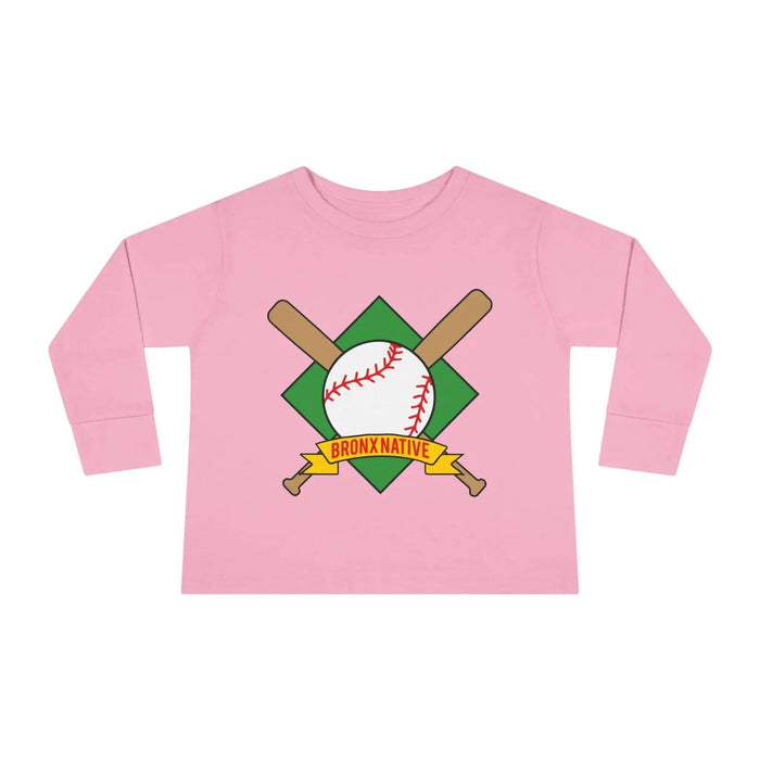 Bronx Native Baseball Toddler Long Sleeve Tee
