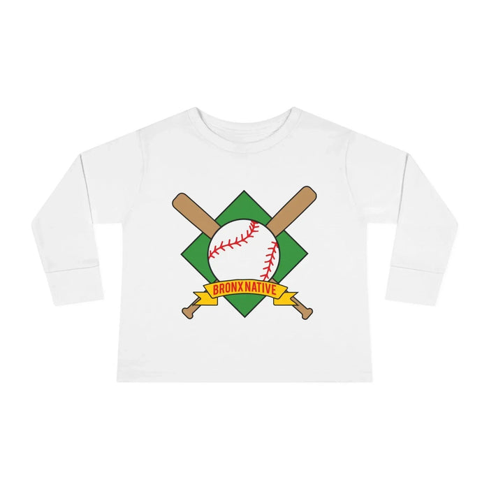 Bronx Native Baseball Toddler Long Sleeve Tee