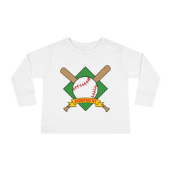Bronx Native Baseball Toddler Long Sleeve Tee