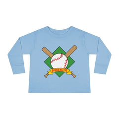 Bronx Native Baseball Toddler Long Sleeve Tee