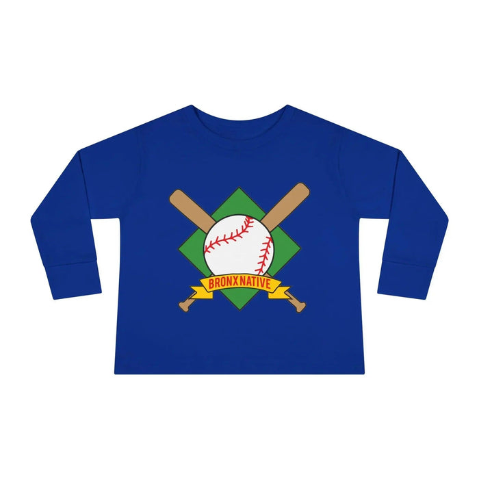 Bronx Native Baseball Toddler Long Sleeve Tee