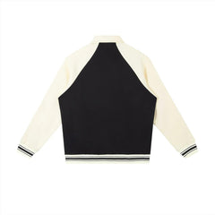 Bronx Native Contrast Raglan Sleeve Baseball Jacket by Bronx Native for New York summer