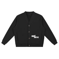 Bronx Native Essential Heavyweight Sweat Cardigan by Bronx Native