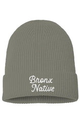 Sustainable Fine Rib Knit Beanie