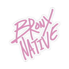 Bronx Native Graffiti (Pink) by Bronx Native