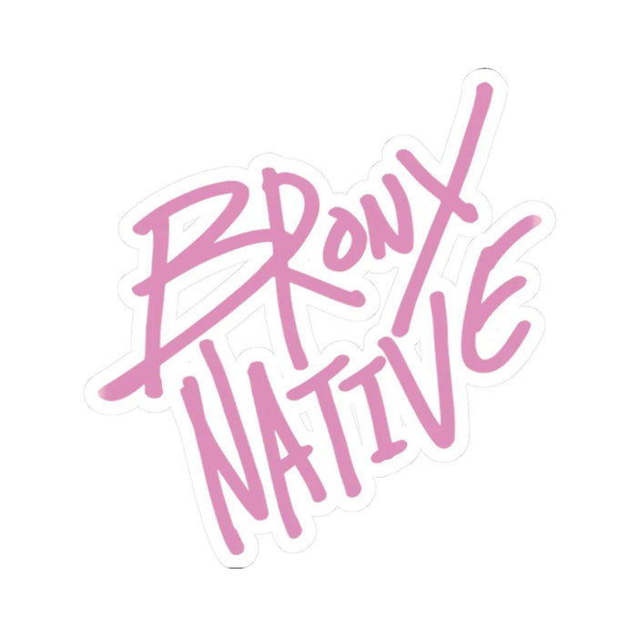 Bronx Native Graffiti (Pink) by Bronx Native