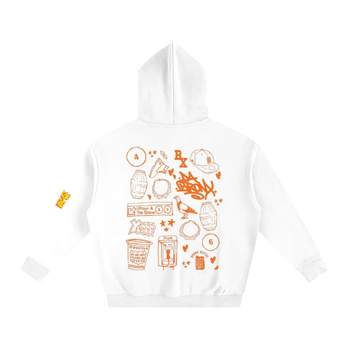 Bronx Native Icons Oversize Fleeced Hoodie
