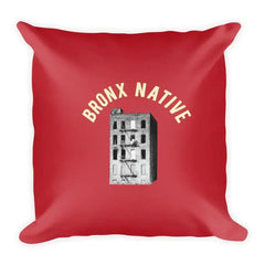 Bronx Native Logo Pillow by Bronx Native
