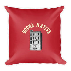 Bronx Native Logo Pillow by Bronx Native