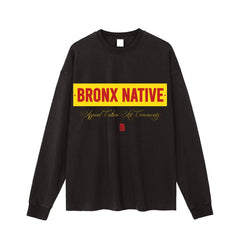 Bronx Native Vintage Washed Long Sleeve T-Shirt