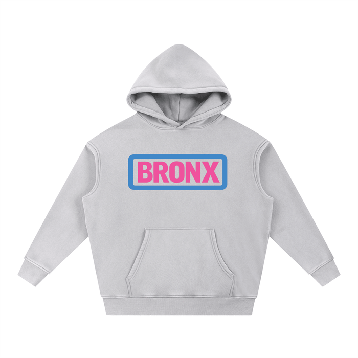 BRONX Snow Wash Fleece Oversize Hoodie by Bronx Native for New York summer