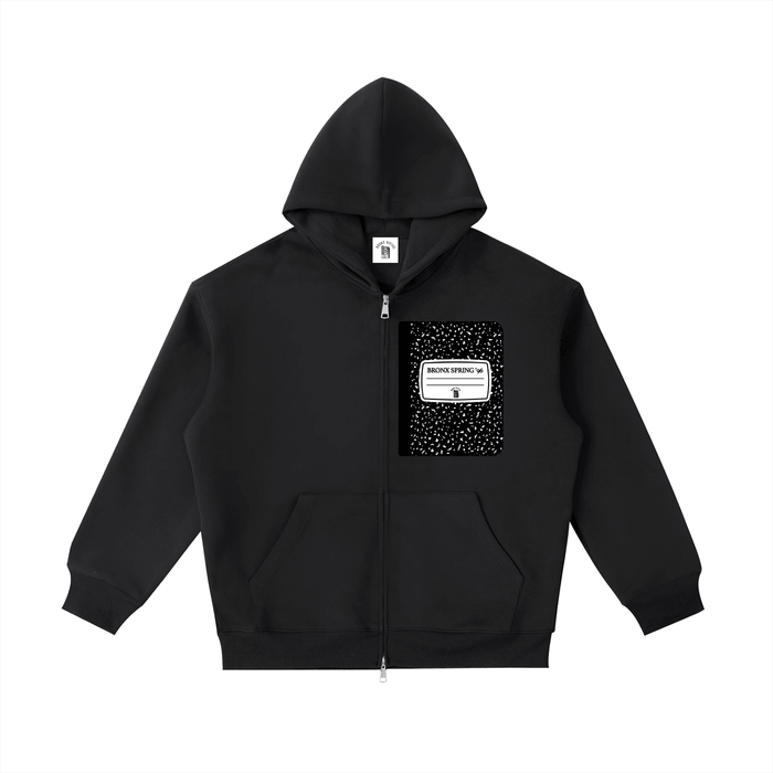 Bronx Spring 96' Notebook Essential Heavyweight Pocket Hoodie by Bronx Native for New York summer