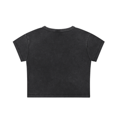 BRONX Womens Snow Washed Crop Top by Bronx Native for New York summer