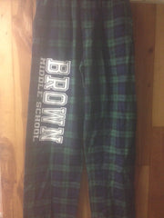 BROWN FLANNEL PANTS