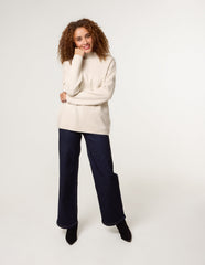 Button Shoulder Jumper