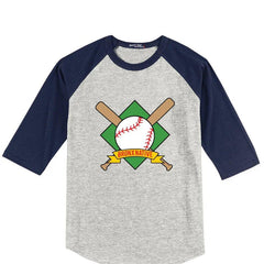 BXN Youth Baseball Raglan Colorblock Jersey