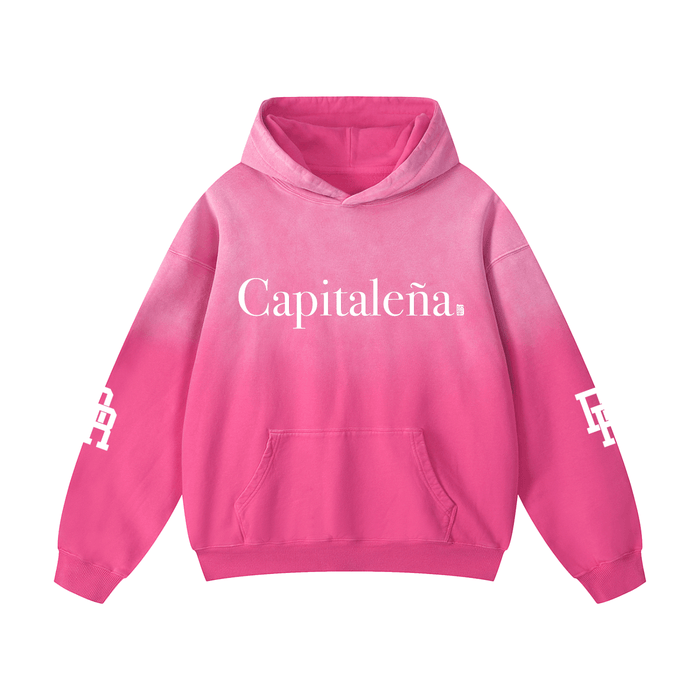 Capitaleña Heavyweight Sunfade Oversized Hoodie