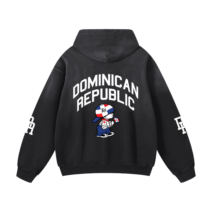 Capitaleña Heavyweight Sunfade Oversized Hoodie