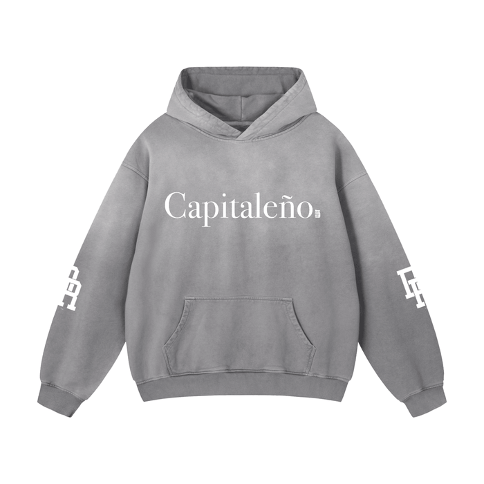 Capitaleño DR Lim. Ed. Heavyweight Sunfade Oversized Hoodie by Bronx Native, Summer 2026 hoodies with BX pride and New York streetwear energy