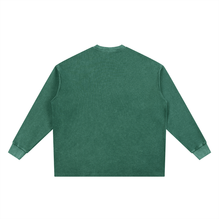 Capitaleño Mineral Wash Waffle Oversized T-Shirt