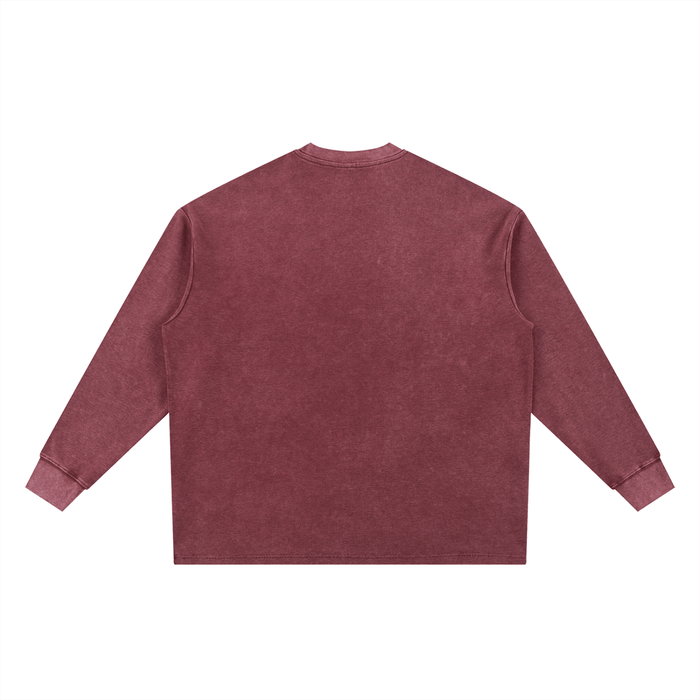 Capitaleño Mineral Wash Waffle Oversized T-Shirt