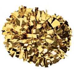 Cheer 6" Metallic Pom