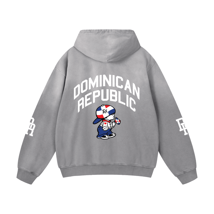 Cibaeña Heavyweight Sunfade Oversized Hoodie