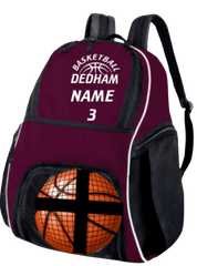 Dedham Custom Basketball Backpack