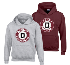 Dedham Metrowest Hooded Sweatshirt (Maroon or Grey)
