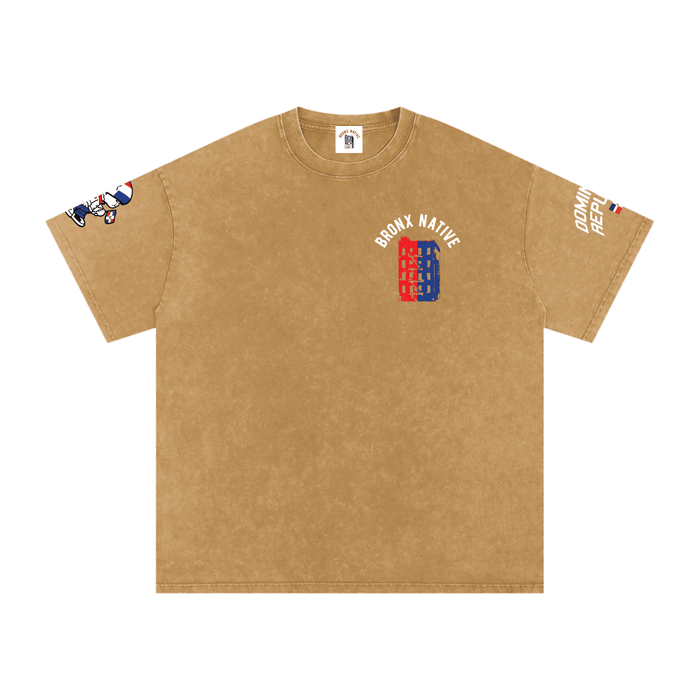 Dominican Made BXN Lim. Ed. Snow Washed Tee by Bronx Native