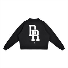 Dominican Republic Essential Fleece Mock-Neck Crew Sweatshirt