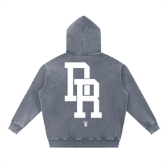 Dominican Republic 🇩🇴 Snow Wash Fleece Oversize Hoodie